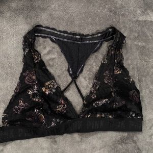 PINK Lace Bralette NWOT size XL